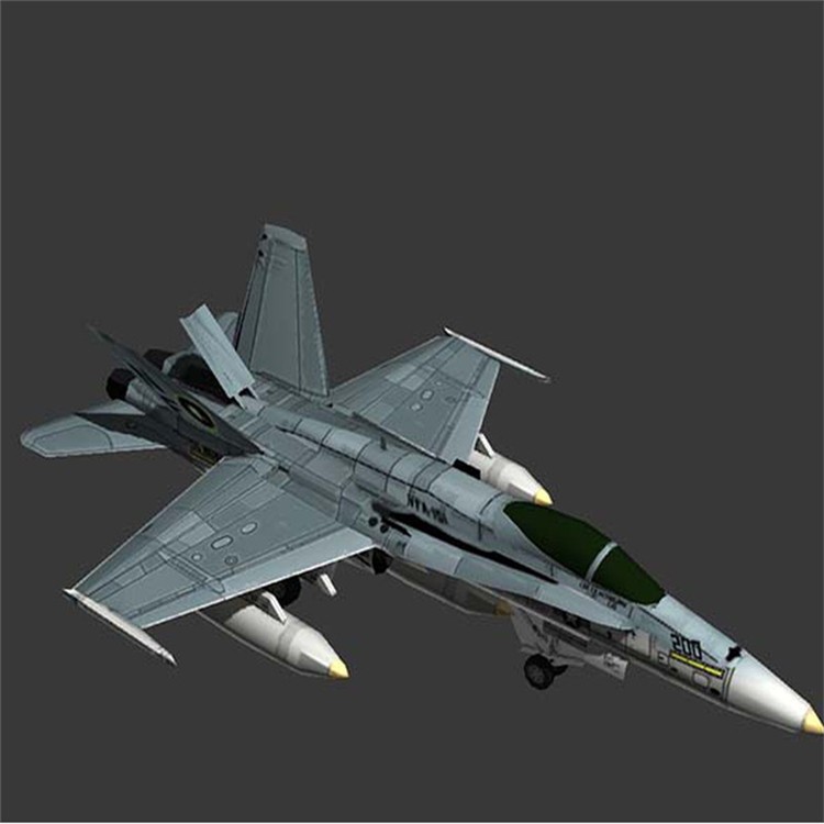 黟县3D舰载战斗机模型