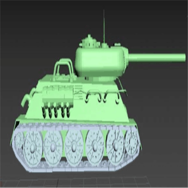 黟县充气军用坦克模型